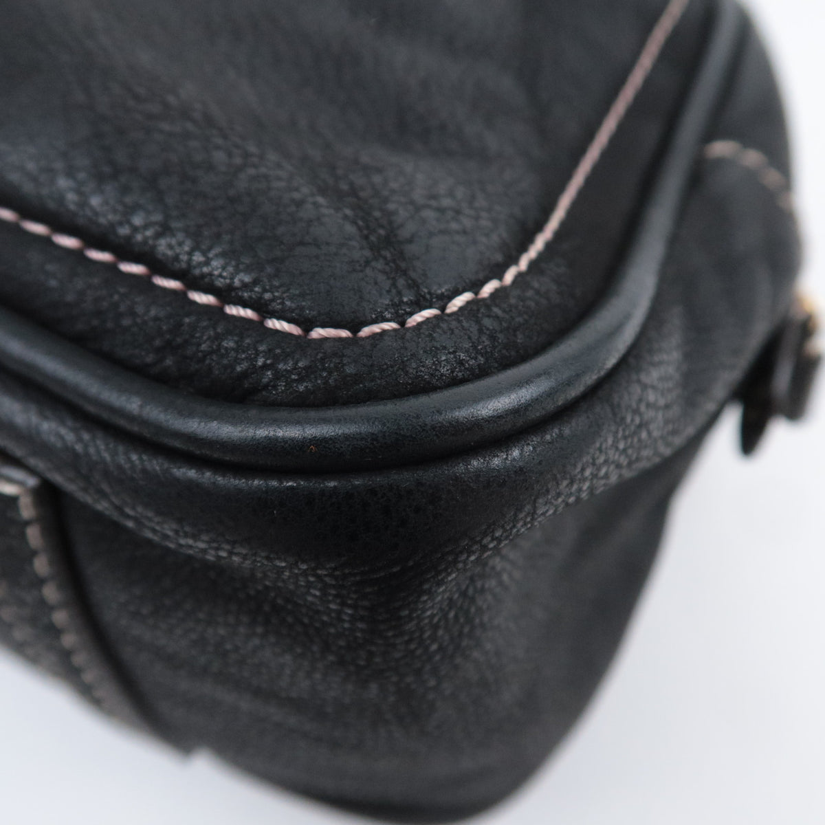 LOEWE Anagram Tassel Leather Handbag
