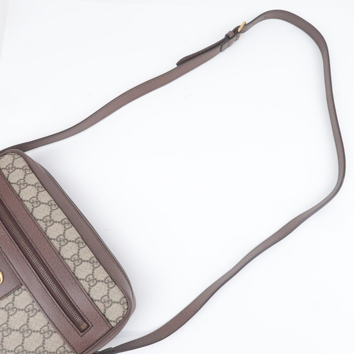GUCCI Ophidia Sherry GG Supreme Shoulder Bag 547934