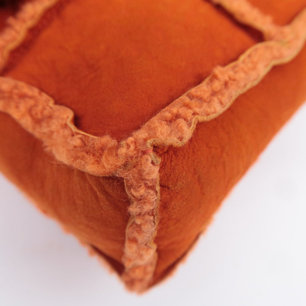 CHANEL 2.55 Patchwork Shearling Suede Shoulder Bag