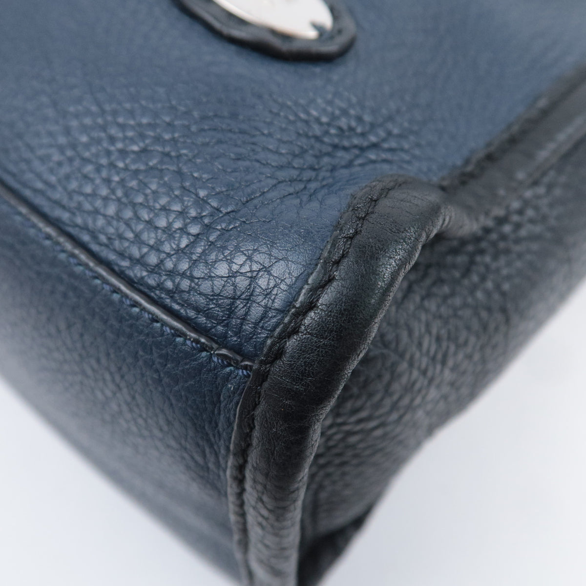 FENDI Selleria 2Way Leather Handbag