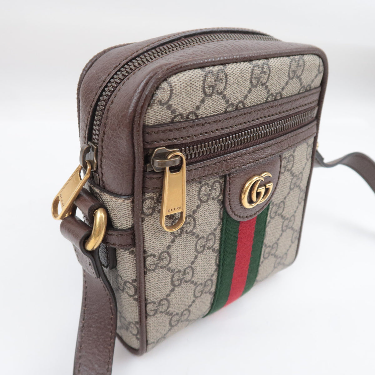 GUCCI Ophidia Sherry GG Supreme Shoulder Bag 598127
