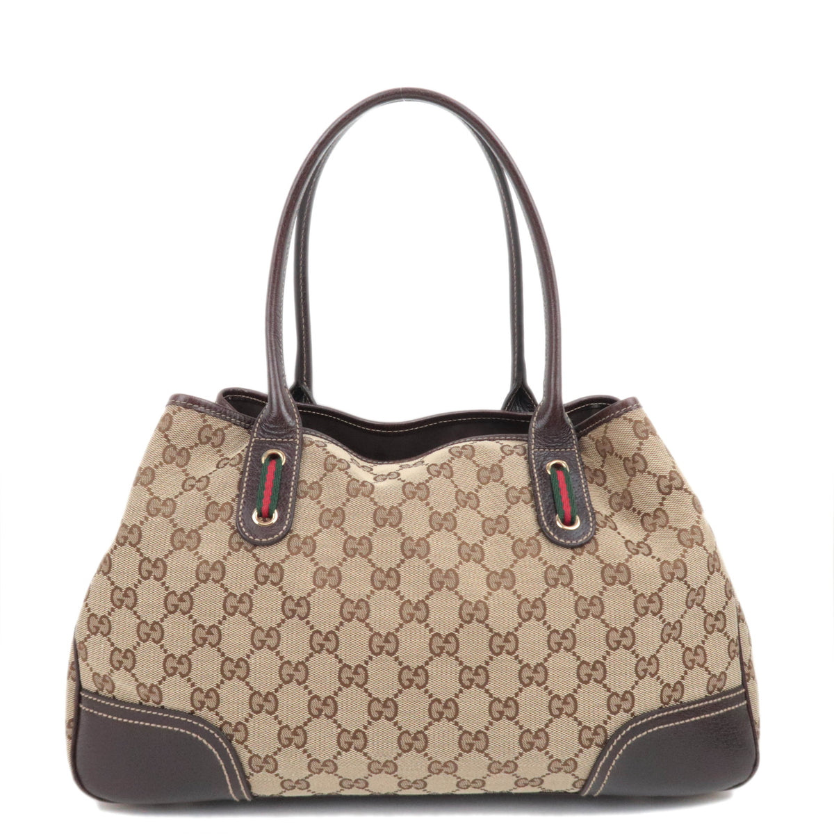 GUCCI Princy Sherry GG Canvas Tote Bag 163805