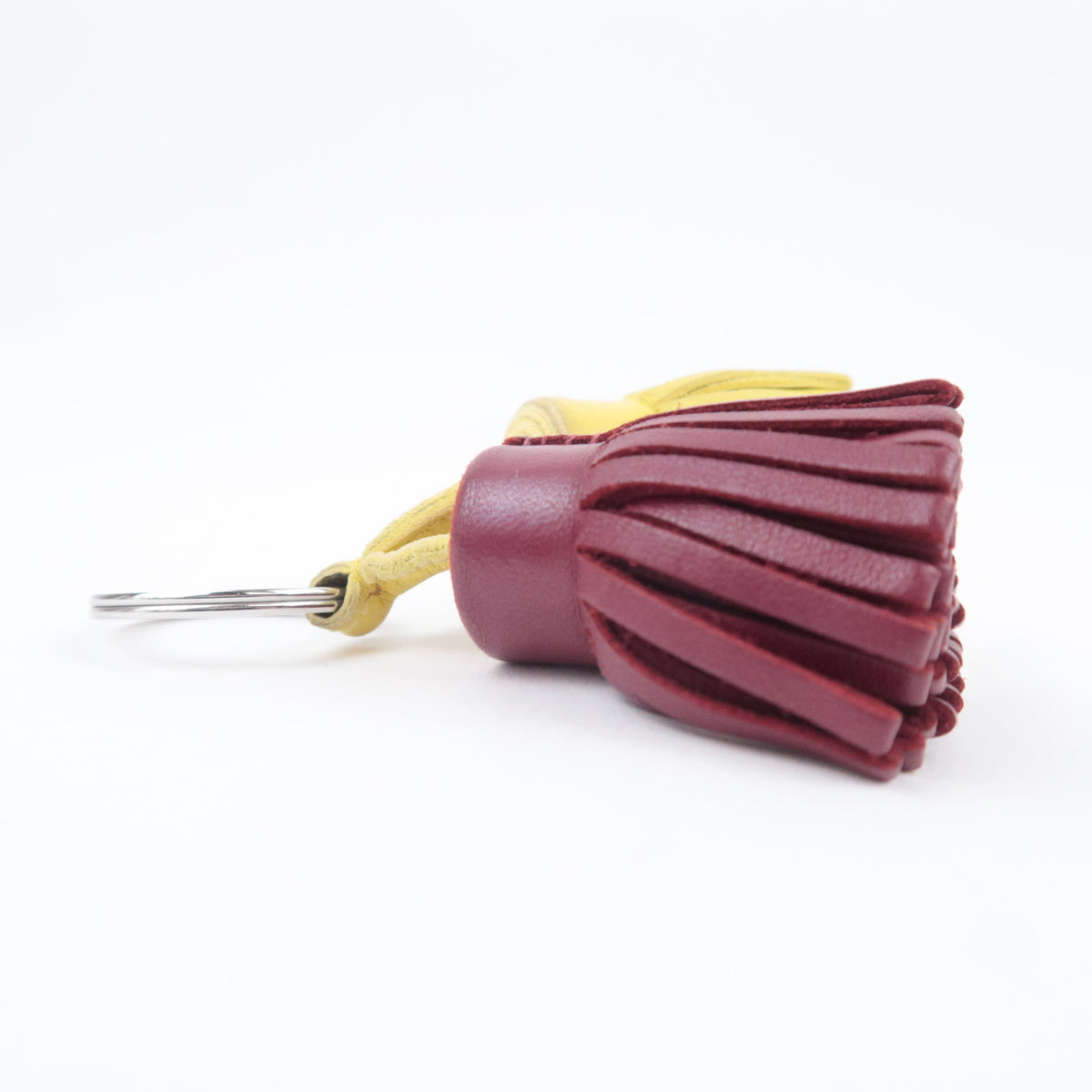 HERMES Carmen Uno Dos Keyring Bag Charm