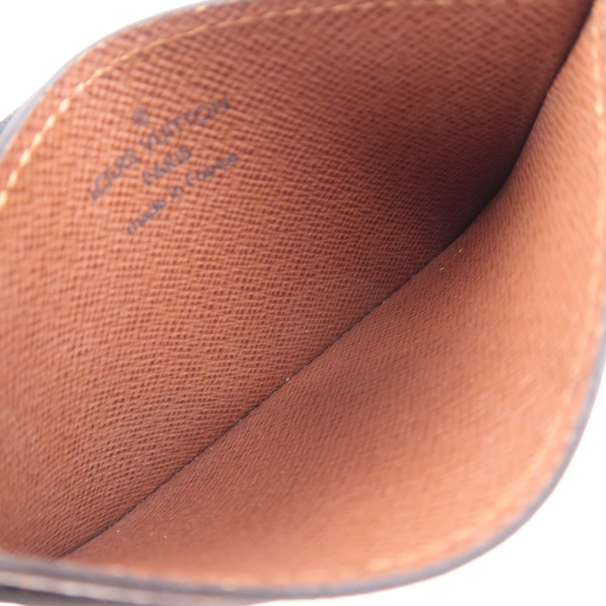 Louis Vuitton Monogram Porte Carte Simple Card Case M61733