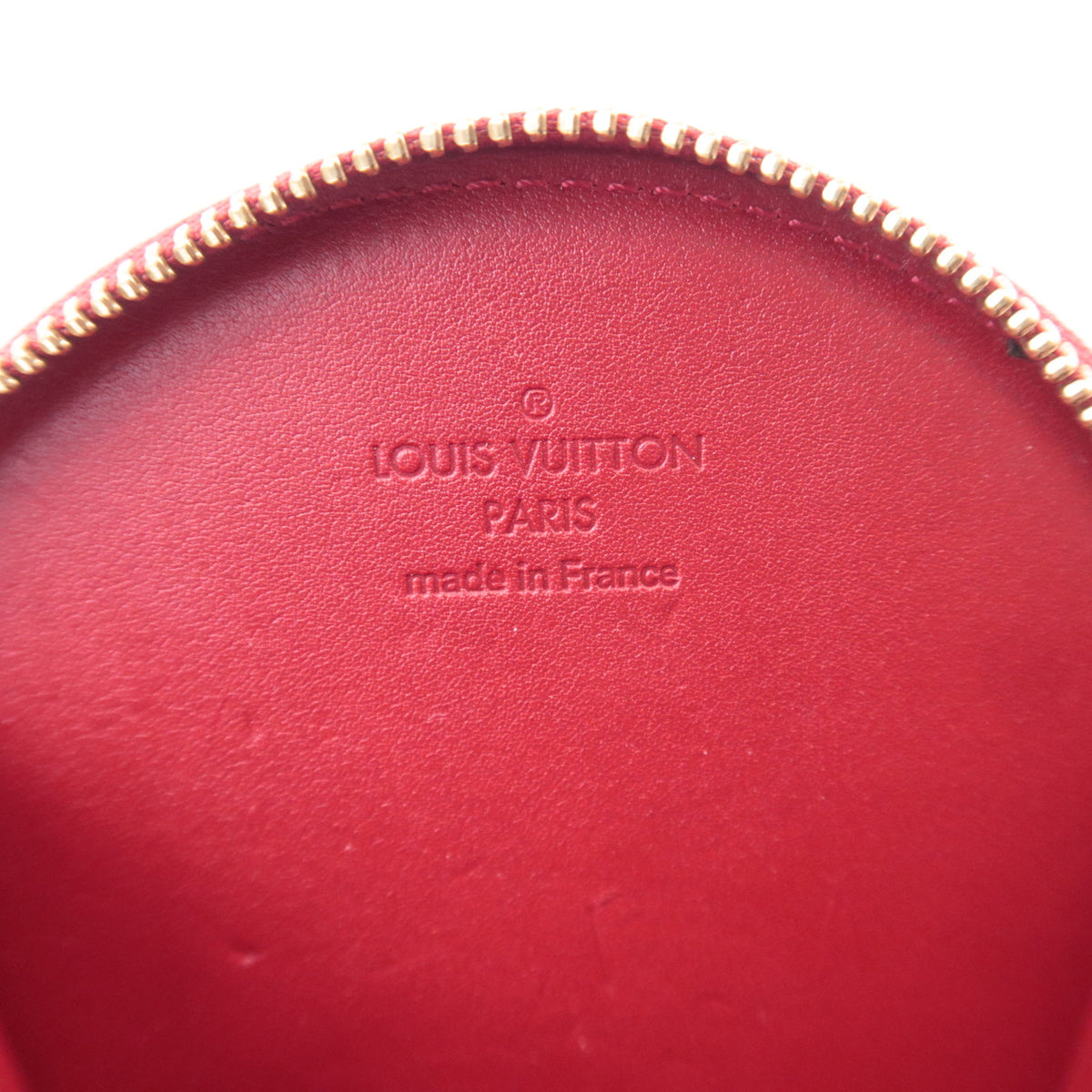 Louis Vuitton Monogram Vernis Porte Monnaie Chapeau Coin Case M91417