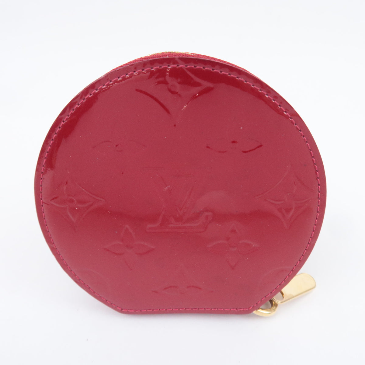 Louis Vuitton Monogram Vernis Porte Monnaie Chapeau Coin Case M91417