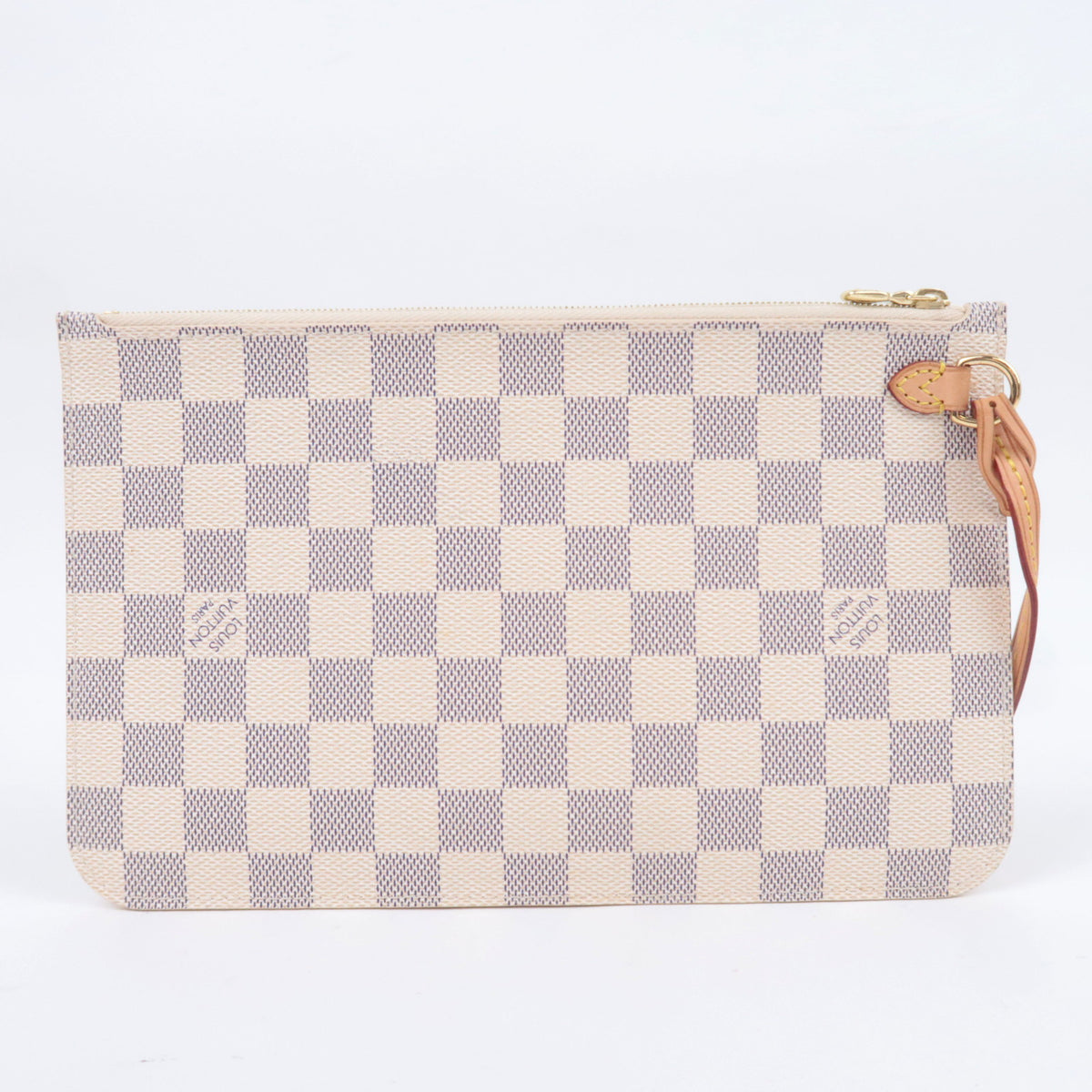 Louis Vuitton Damier Azur Neverfull MM Small Pouch SA0164