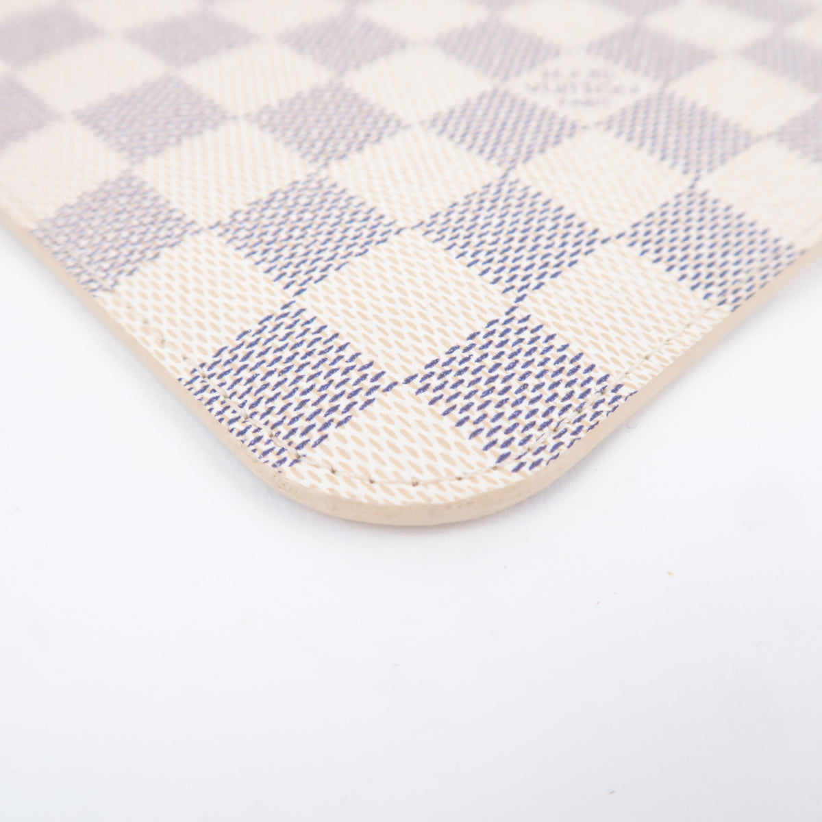 Louis Vuitton Damier Azur Neverfull MM Small Pouch SA0164
