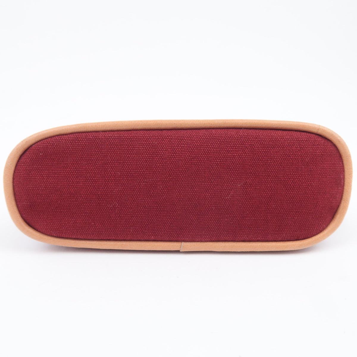HERMES Bolide Pouch Mini Mini 15 Canvas Bordeaux