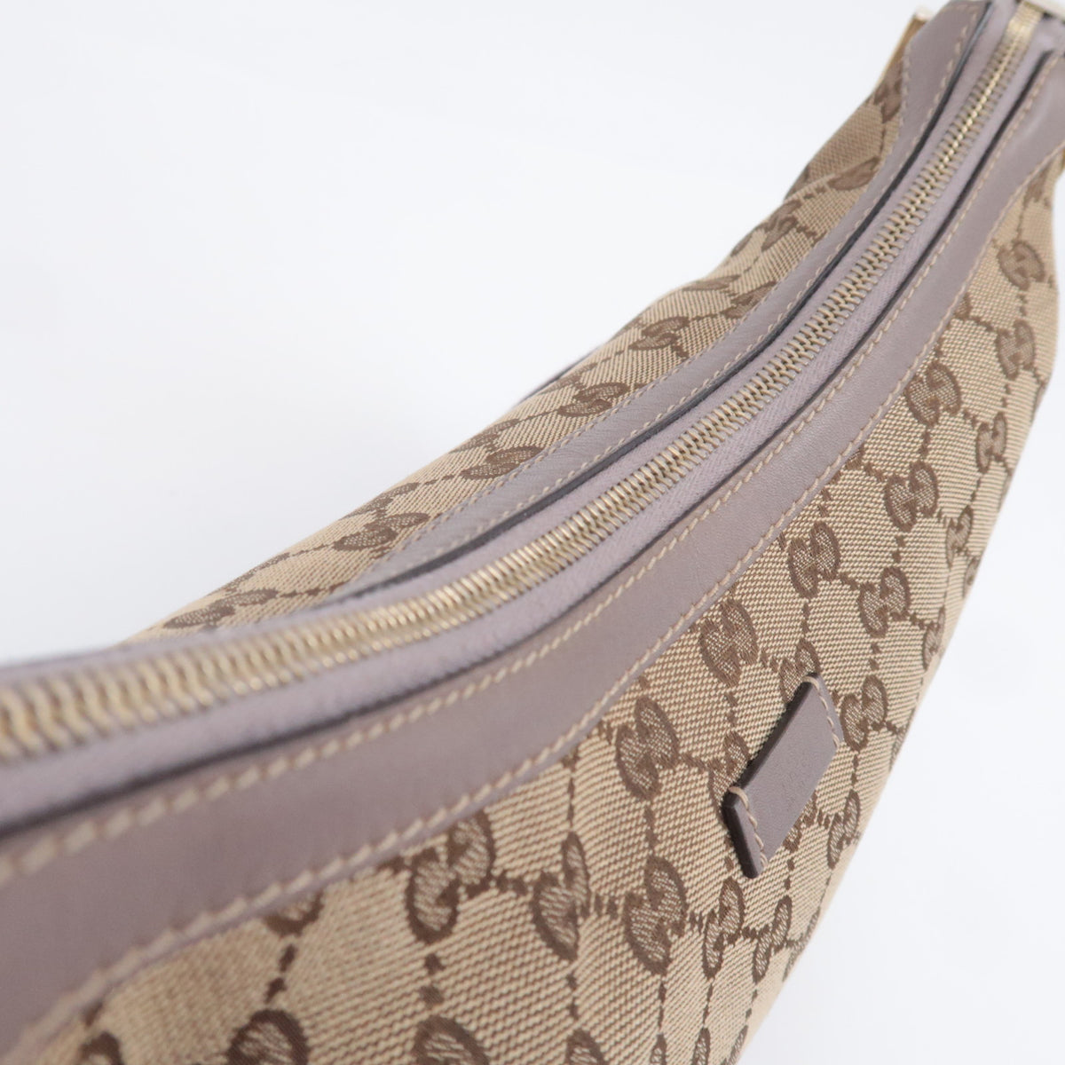 GUCCI GG Canvas Hobo Shoulder Bag 181092
