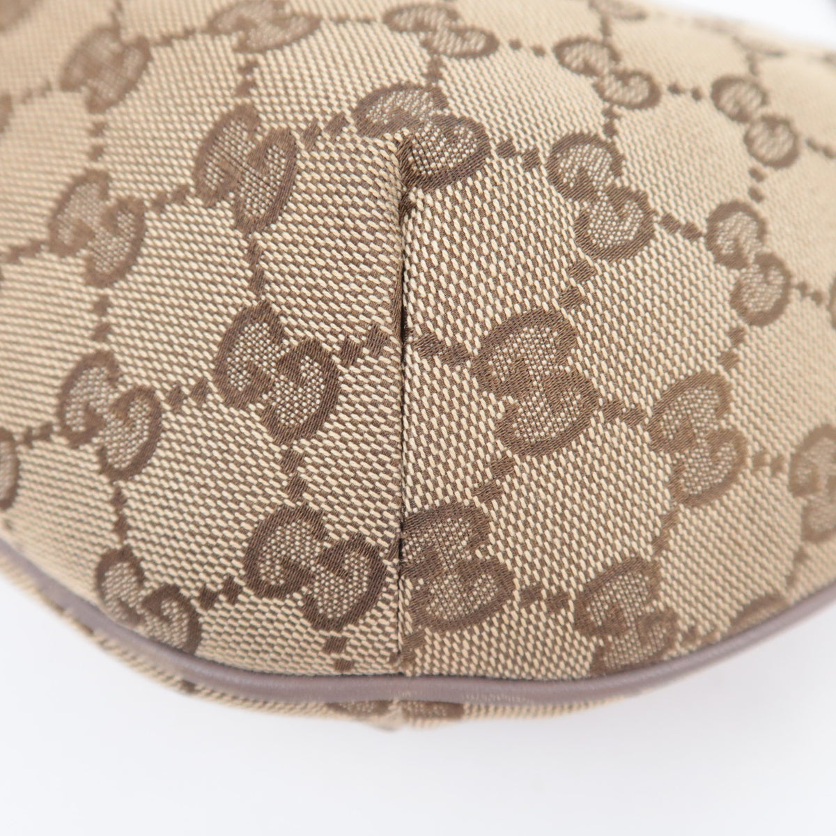 GUCCI GG Canvas Hobo Shoulder Bag 181092