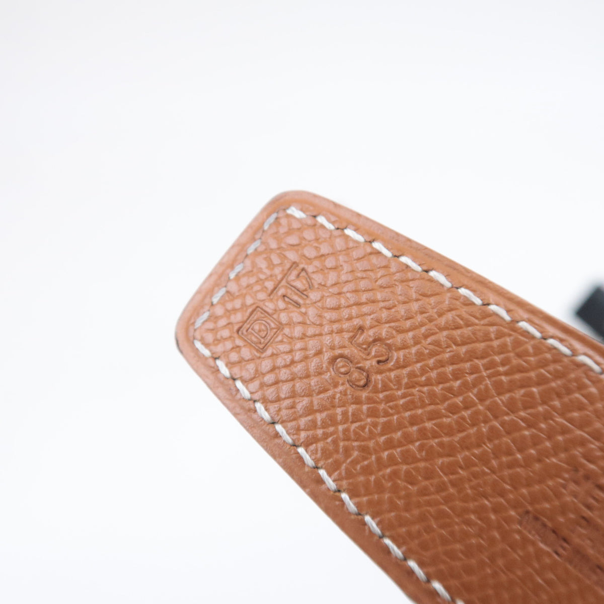 HERMES Constance H Reversible Belt Size 85 □D Stamp (2000)