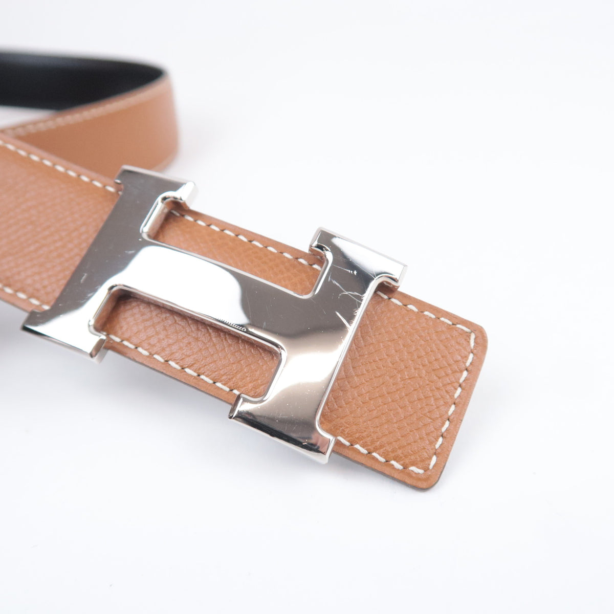 HERMES Constance H Reversible Belt Size 85 □D Stamp (2000)