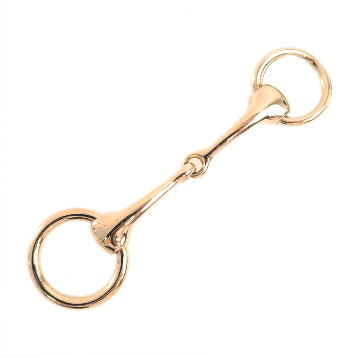 HERMES Mors Rundt Scarf Ring Gold Color93233