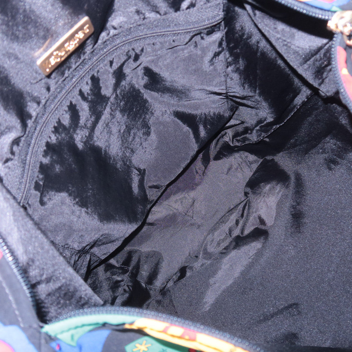 SAINT LAURENT YSL "LOVE" Print Shoulder Bag