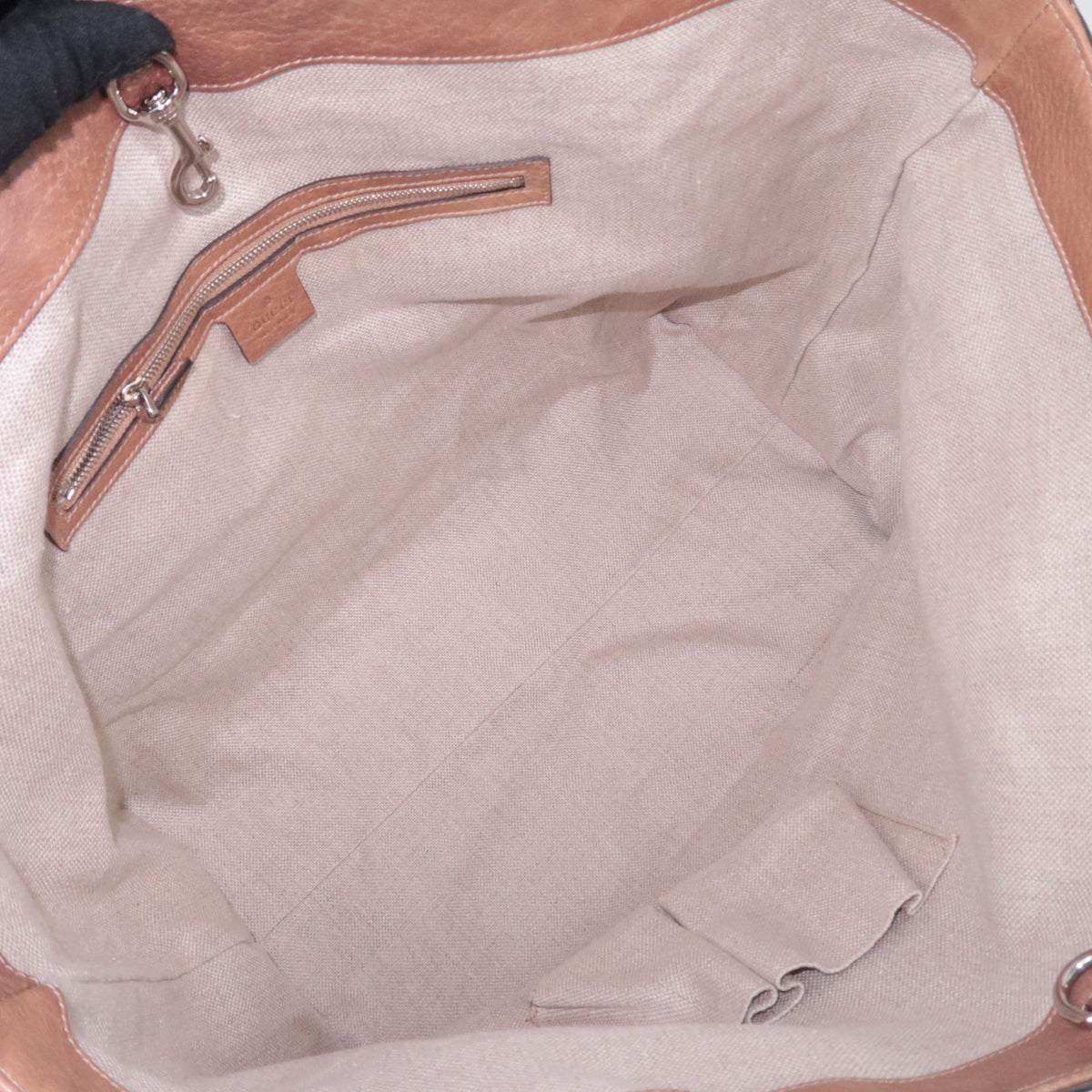 GUCCI Paglia GG Tote Bag Sunset Stripe 232943