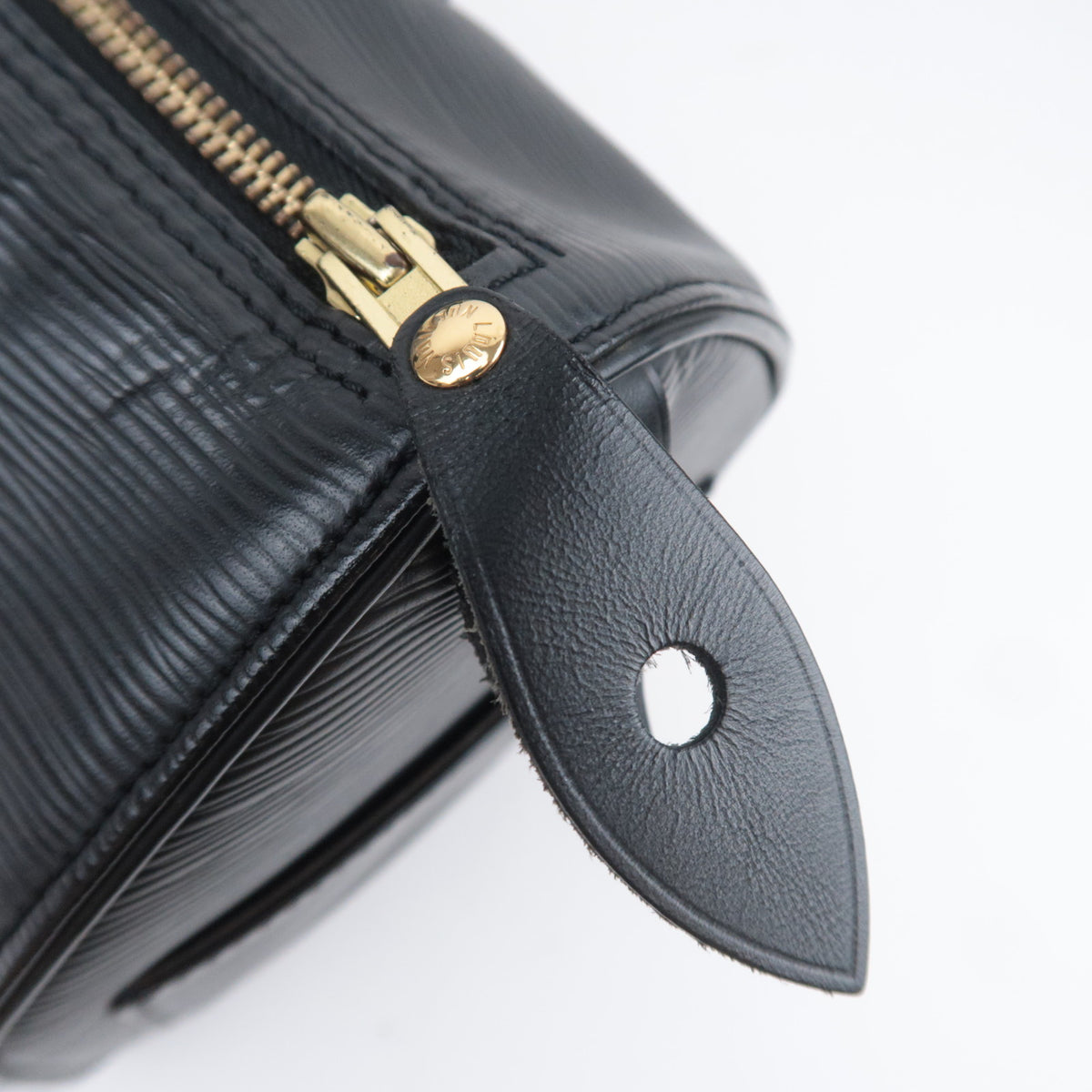 Louis Vuitton Epi Speedy 25 Handbag Noir M59032