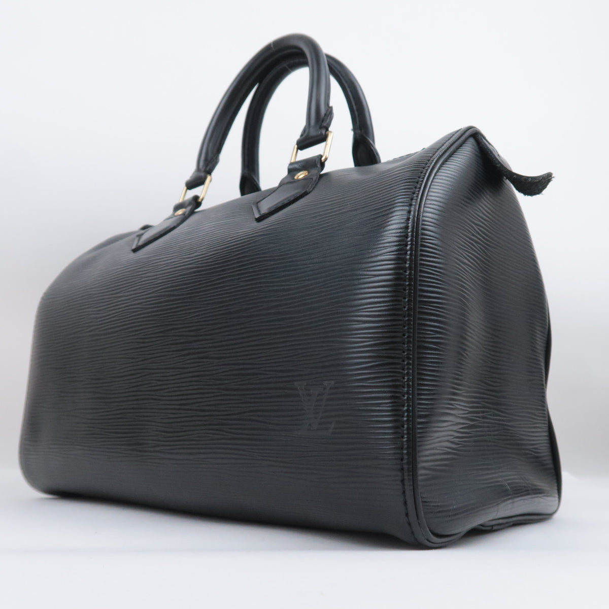 Louis Vuitton Epi Speedy 25 Handbag Noir M59032