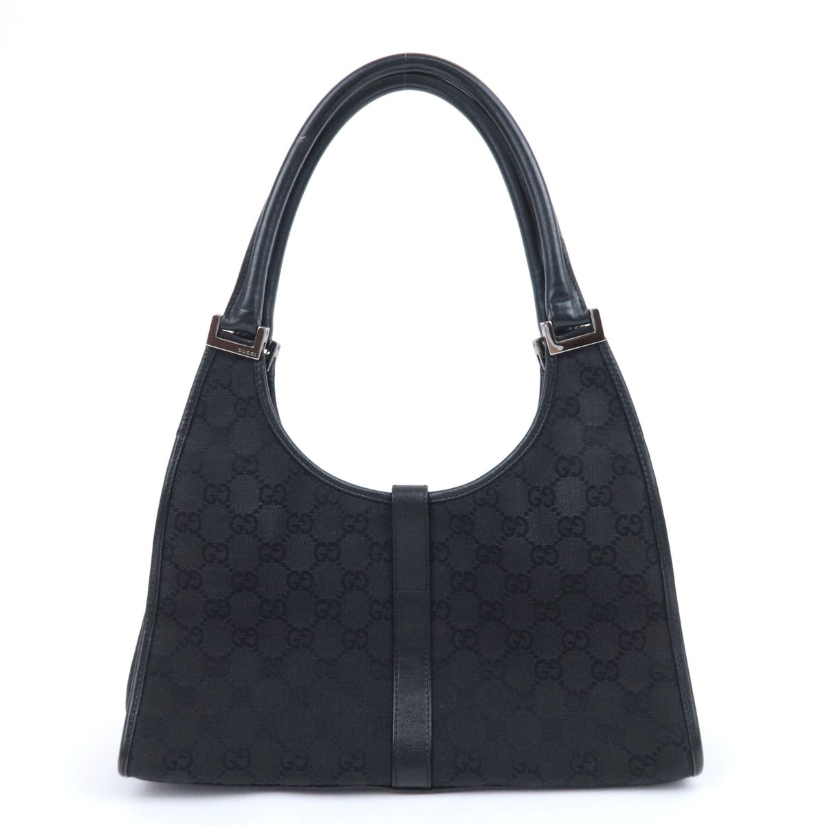 GUCCI Jackie GG Canvas Shoulder Bag 01719
