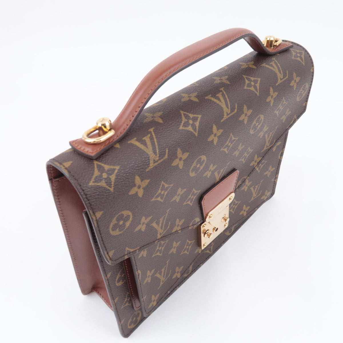 Louis Vuitton Monogram Monceau 2Way Handbag M51185