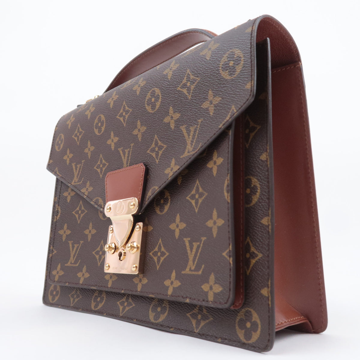 Louis Vuitton Monogram Monceau 2Way Handbag M51185