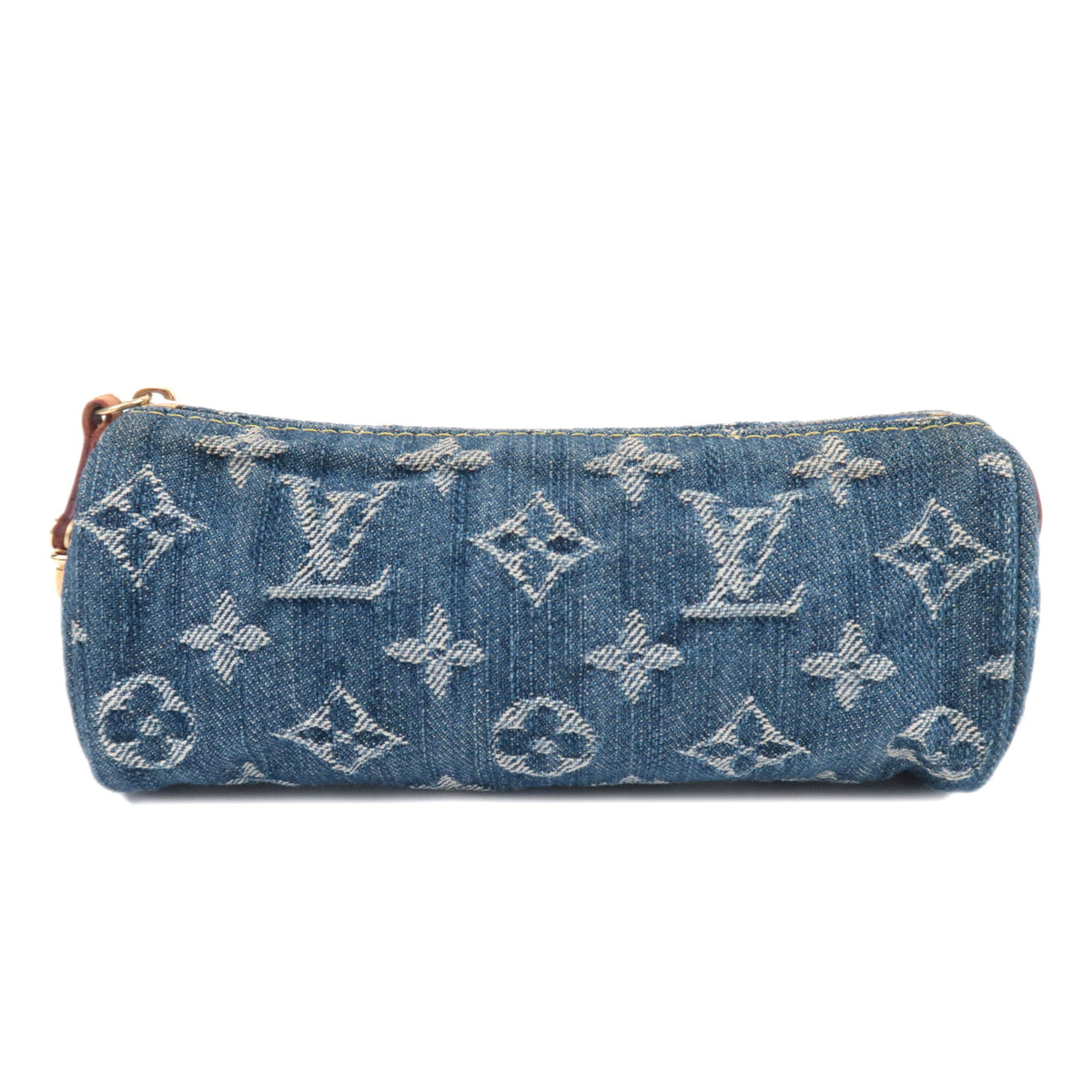 Louis Vuitton Monogram Denim Trousse Speedy GM Pouch M9508193281