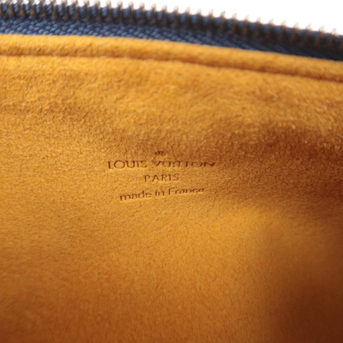 Louis Vuitton Monogram Denim Trousse Speedy GM Pouch M95081