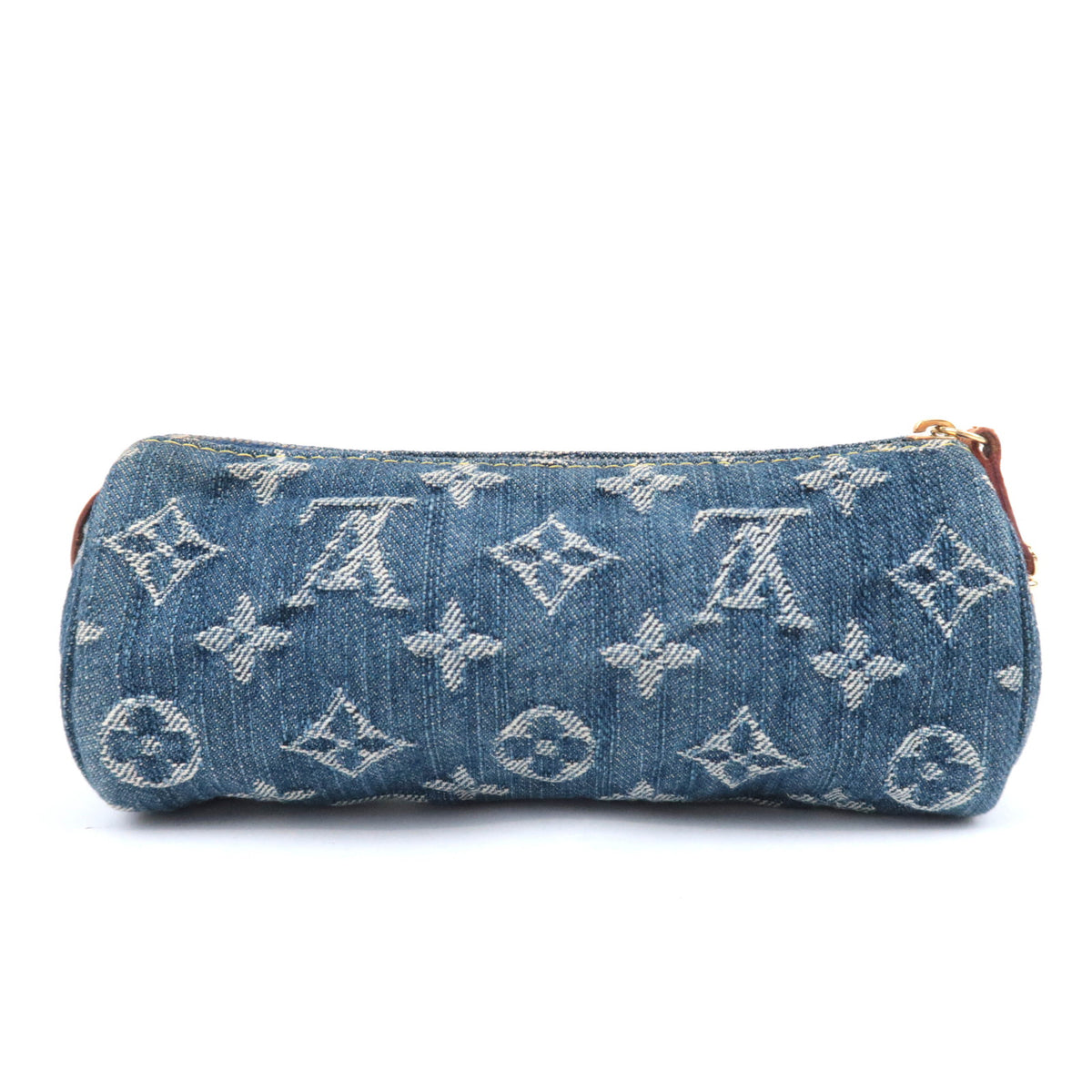 Louis Vuitton Monogram Denim Trousse Speedy GM Pouch M95081
