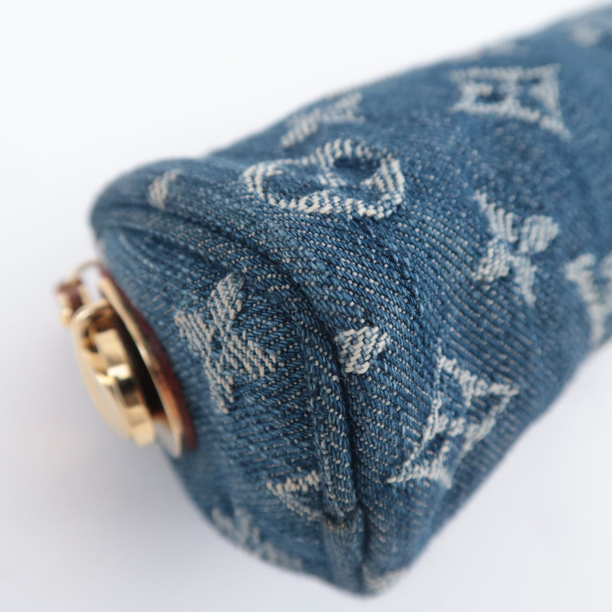 Louis Vuitton Monogram Denim Trousse Speedy GM Pouch M95081