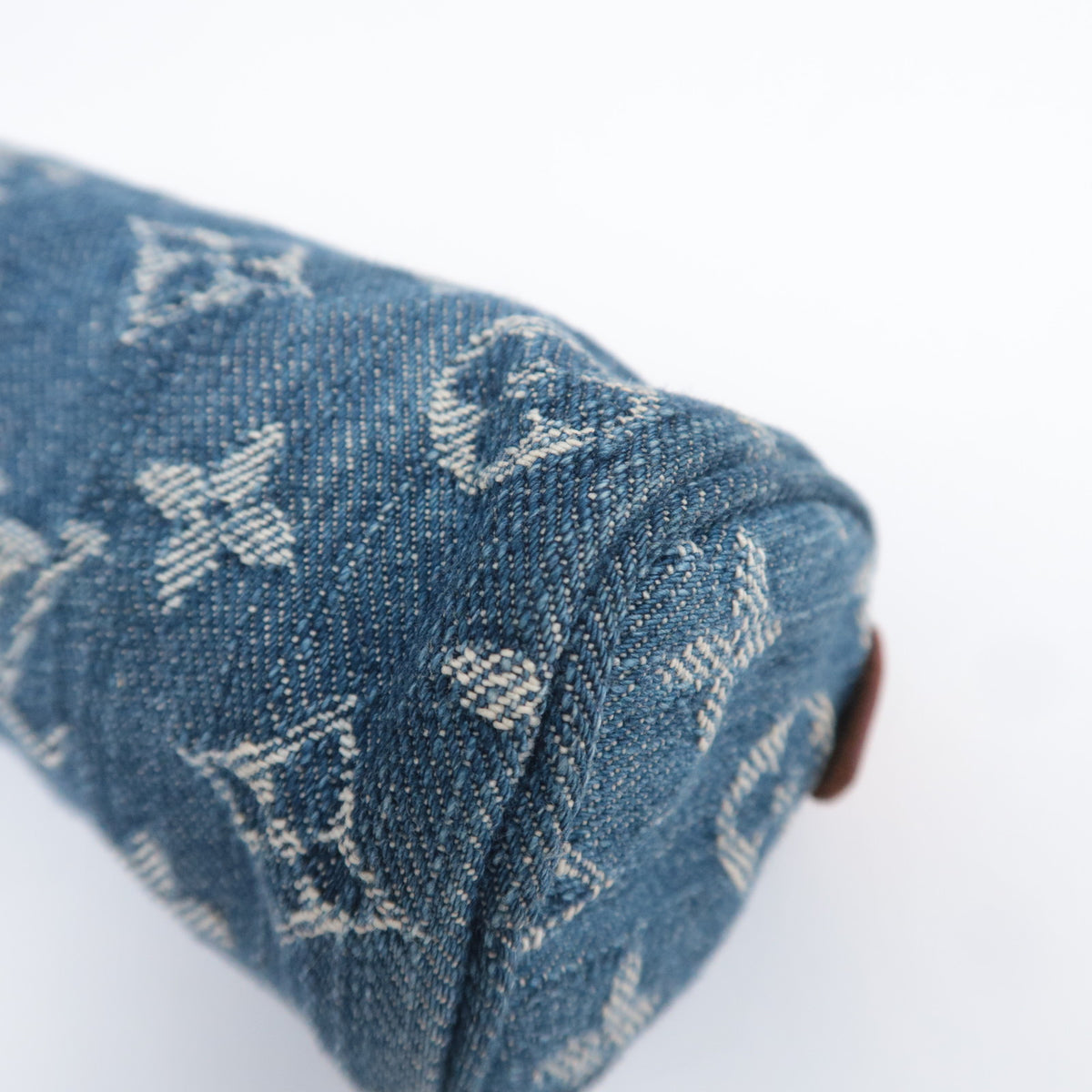 Louis Vuitton Monogram Denim Trousse Speedy GM Pouch M95081
