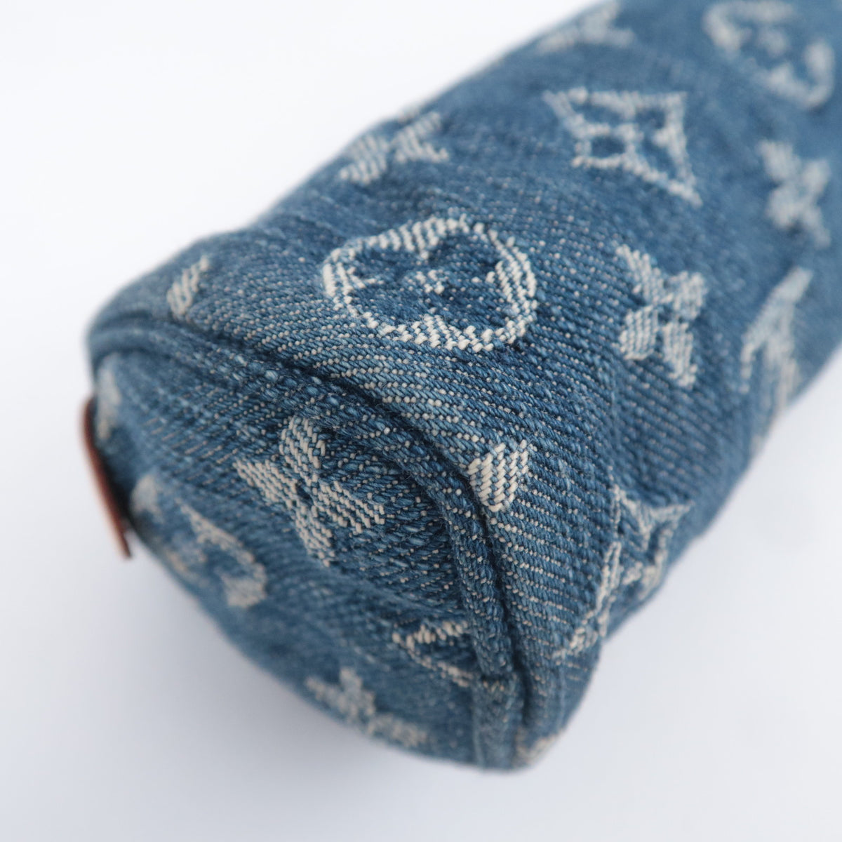 Louis Vuitton Monogram Denim Trousse Speedy GM Pouch M95081