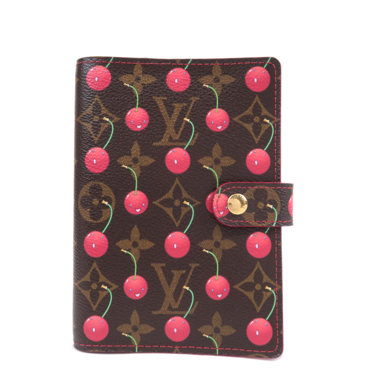 Louis Vuitton Murakami Monogram Cherry Agenda PM R2102393284