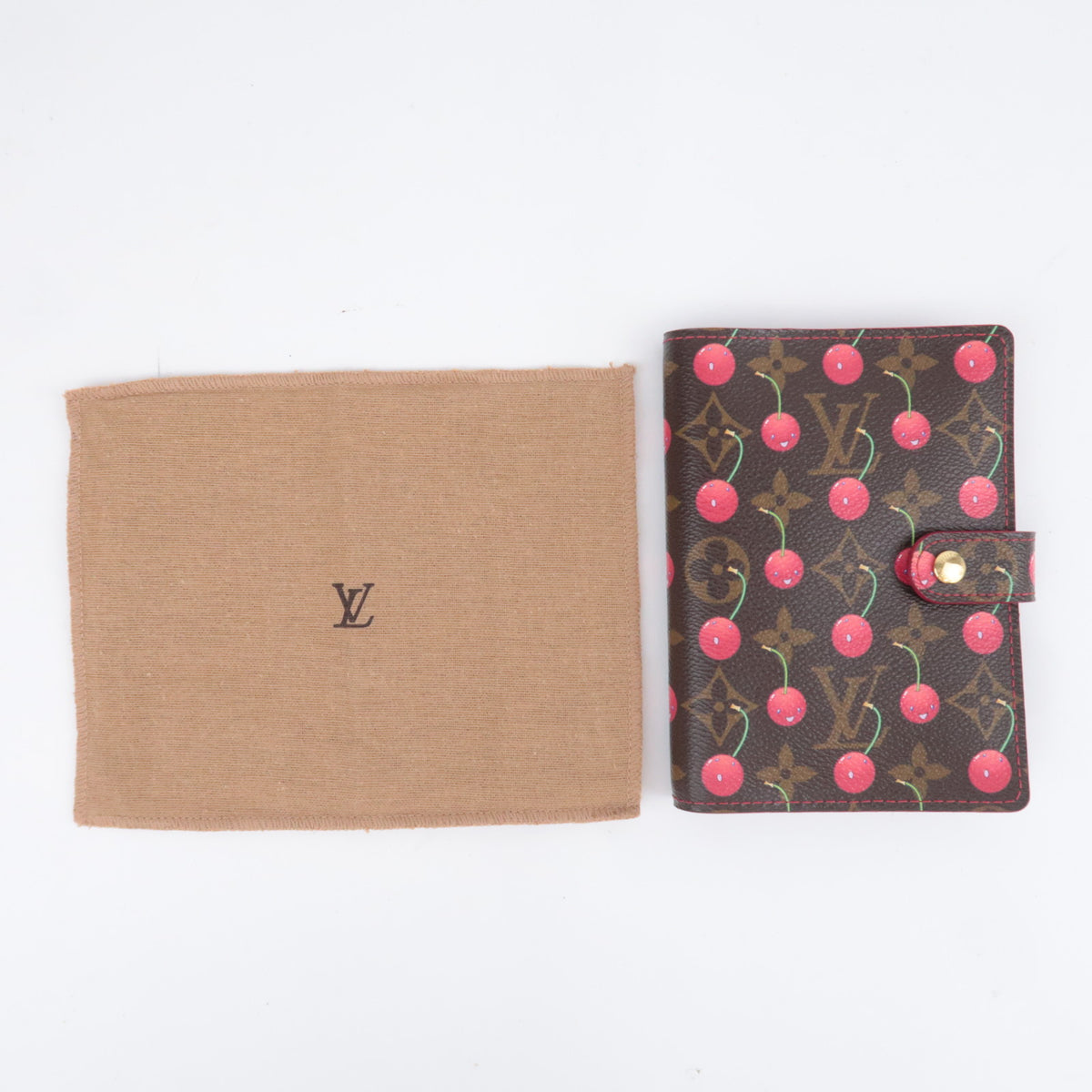 Louis Vuitton Murakami Monogram Cherry Agenda PM R21023