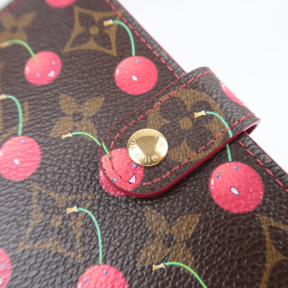 Louis Vuitton Murakami Monogram Cherry Agenda PM R21023