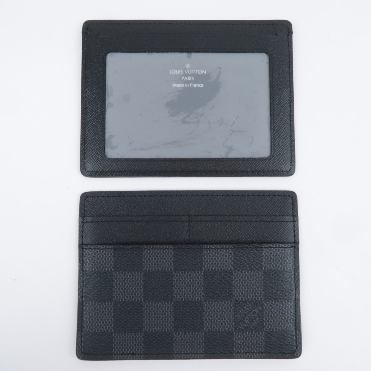 Louis Vuitton Damier Graphite Portefeuille Compact Modulable Wallet N63083