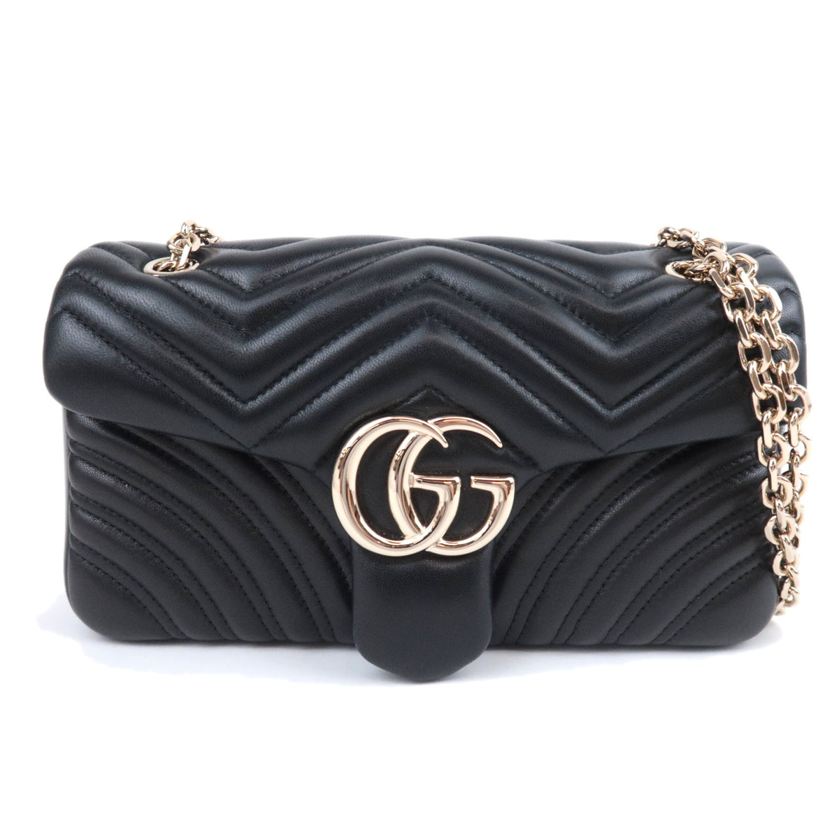 GUCCI GG Marmont Medium Chain Shoulder Bag 83726793288