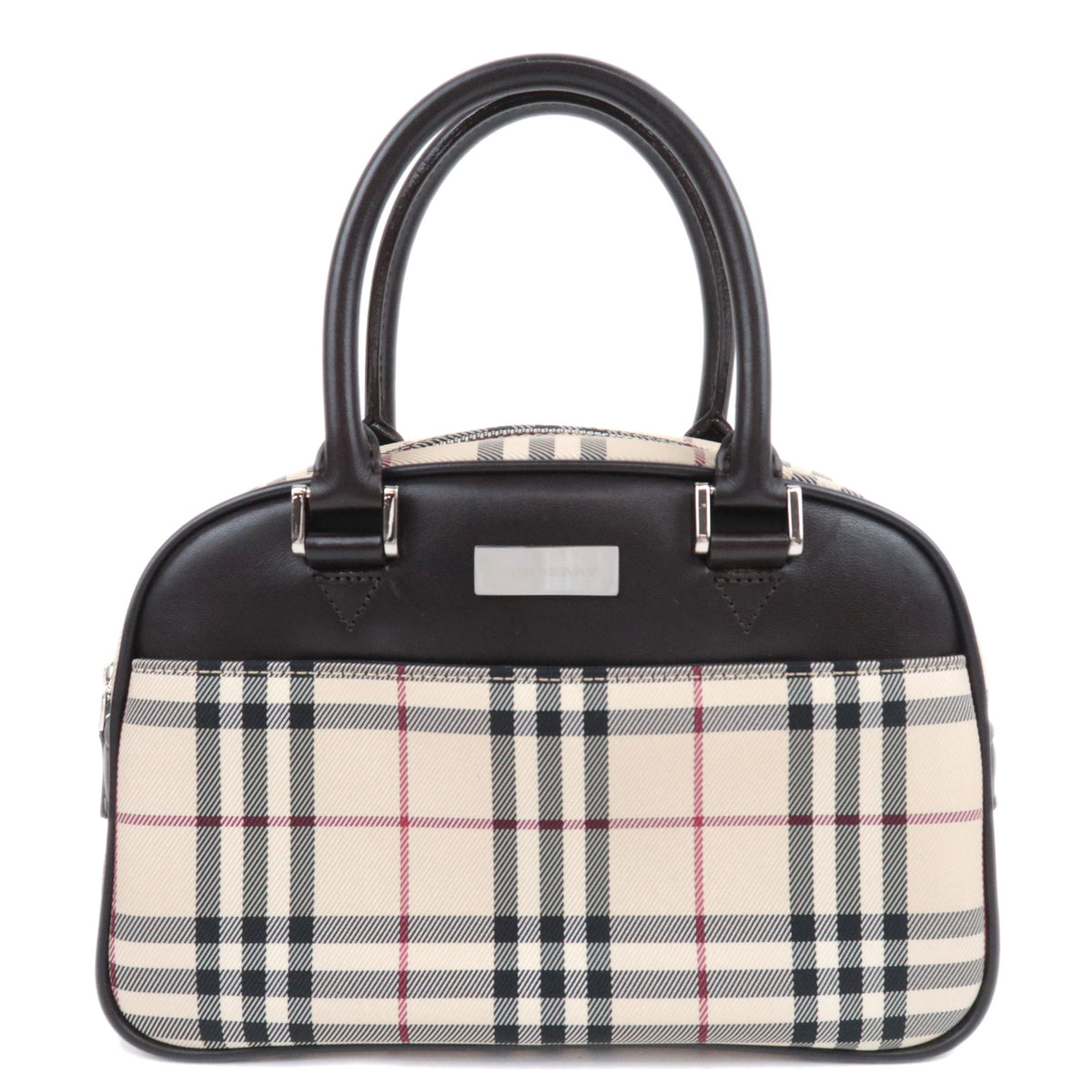 BURBERRY Nova Plaid Small Handbag93294