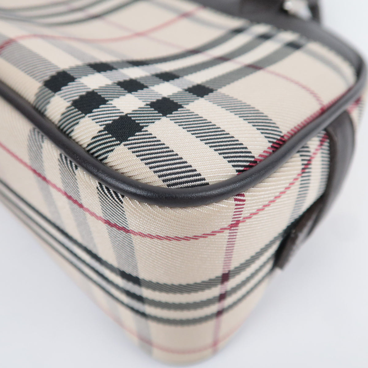 BURBERRY Nova Plaid Small Handbag