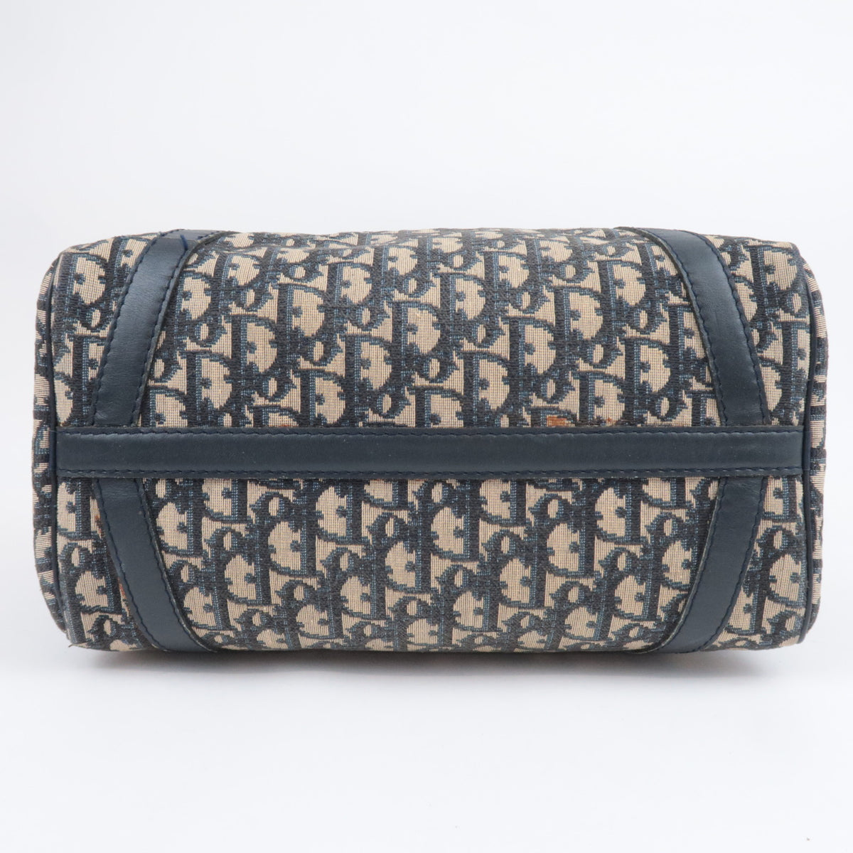 Christian Dior Trotter Canvas Boston Bag