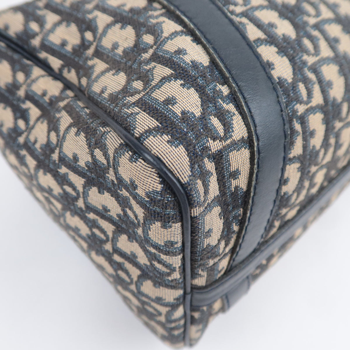 Christian Dior Trotter Canvas Boston Bag