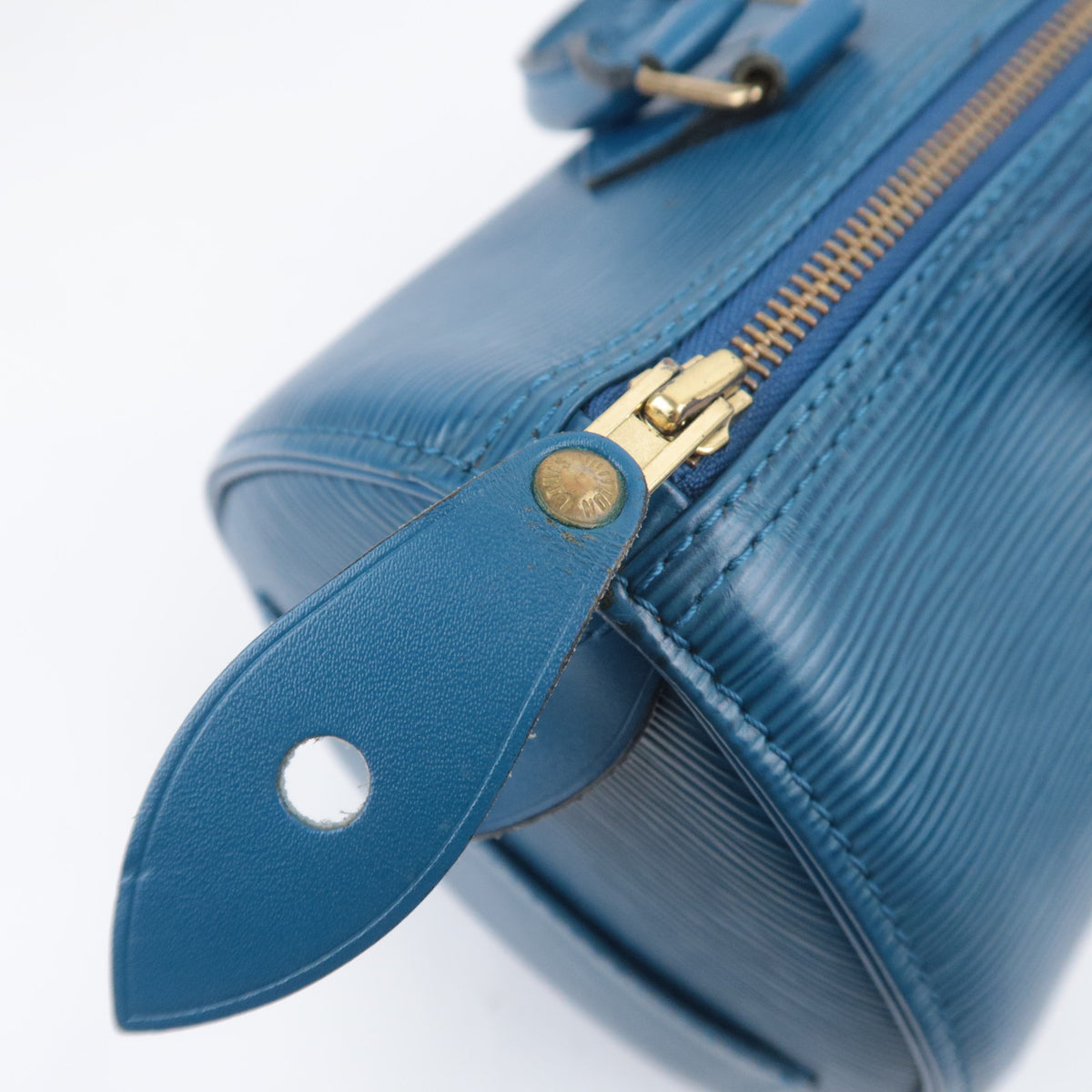 Louis Vuitton Epi Speedy 25 Toledo Blue M43015