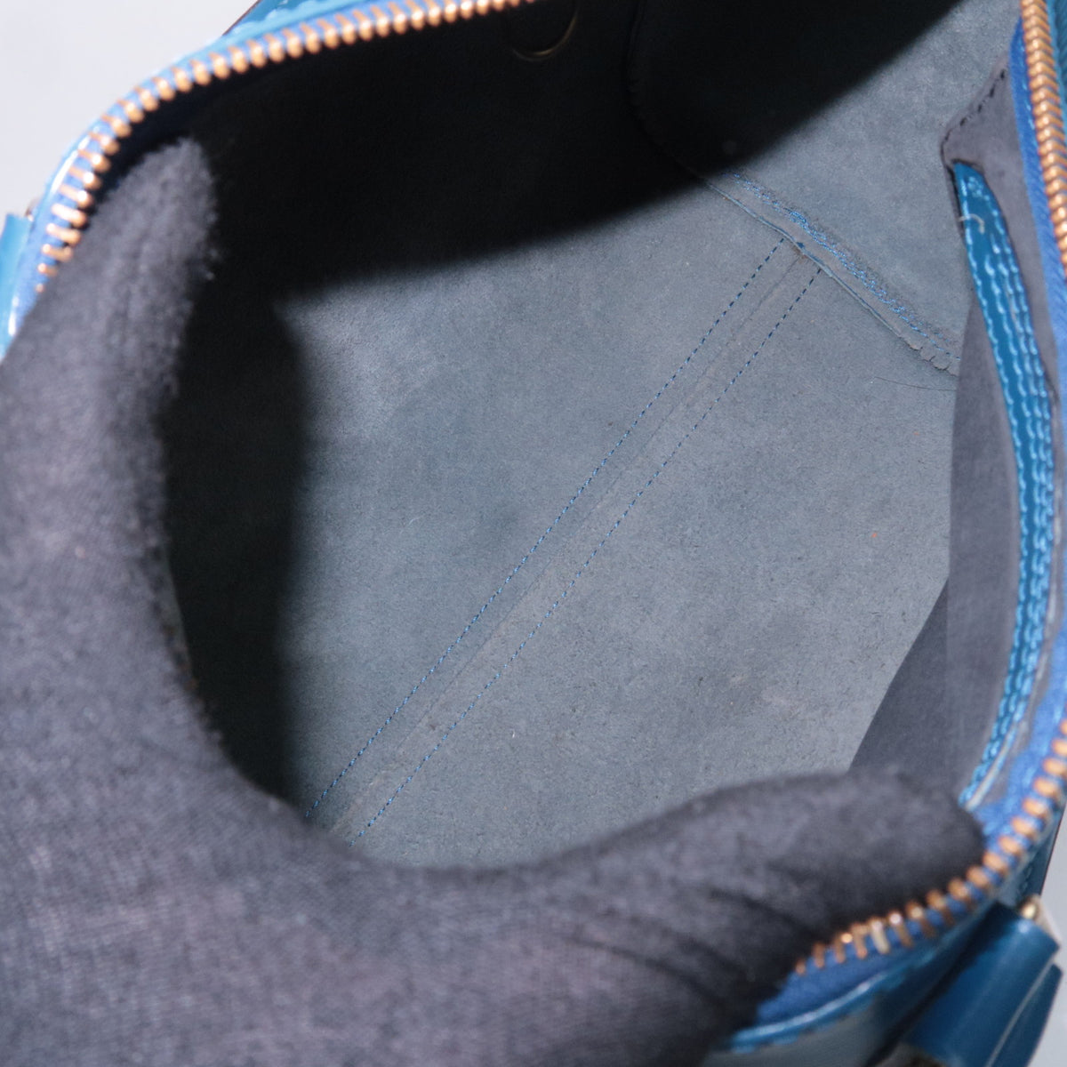 Louis Vuitton Epi Speedy 25 Toledo Blue M43015