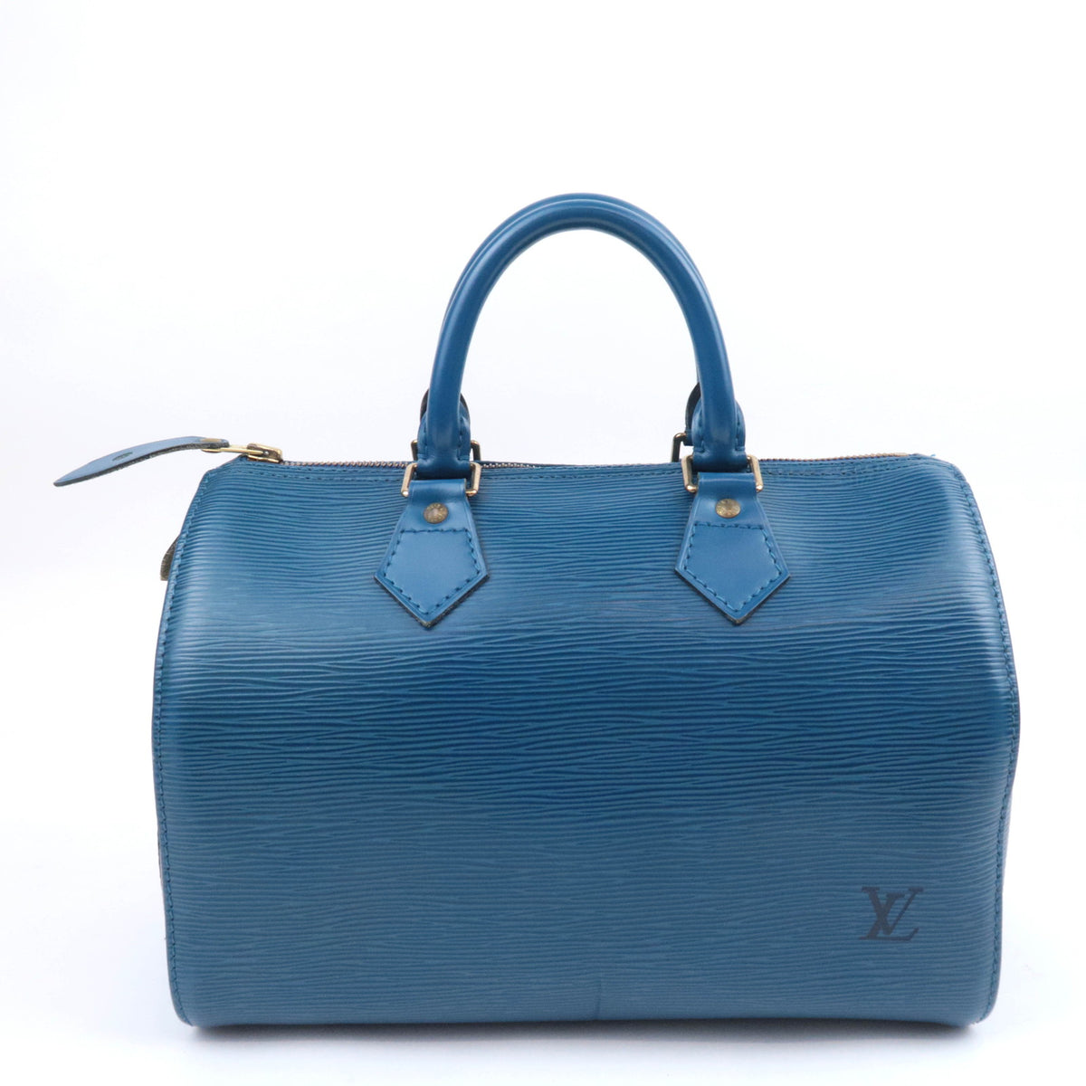 Louis Vuitton Epi Speedy 25 Toledo Blue M43015