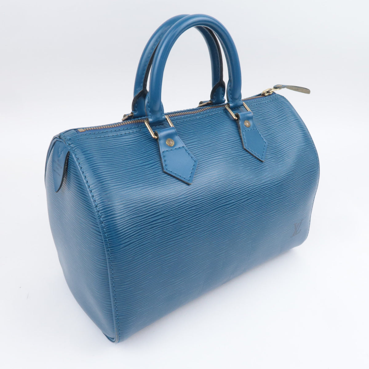 Louis Vuitton Epi Speedy 25 Toledo Blue M43015