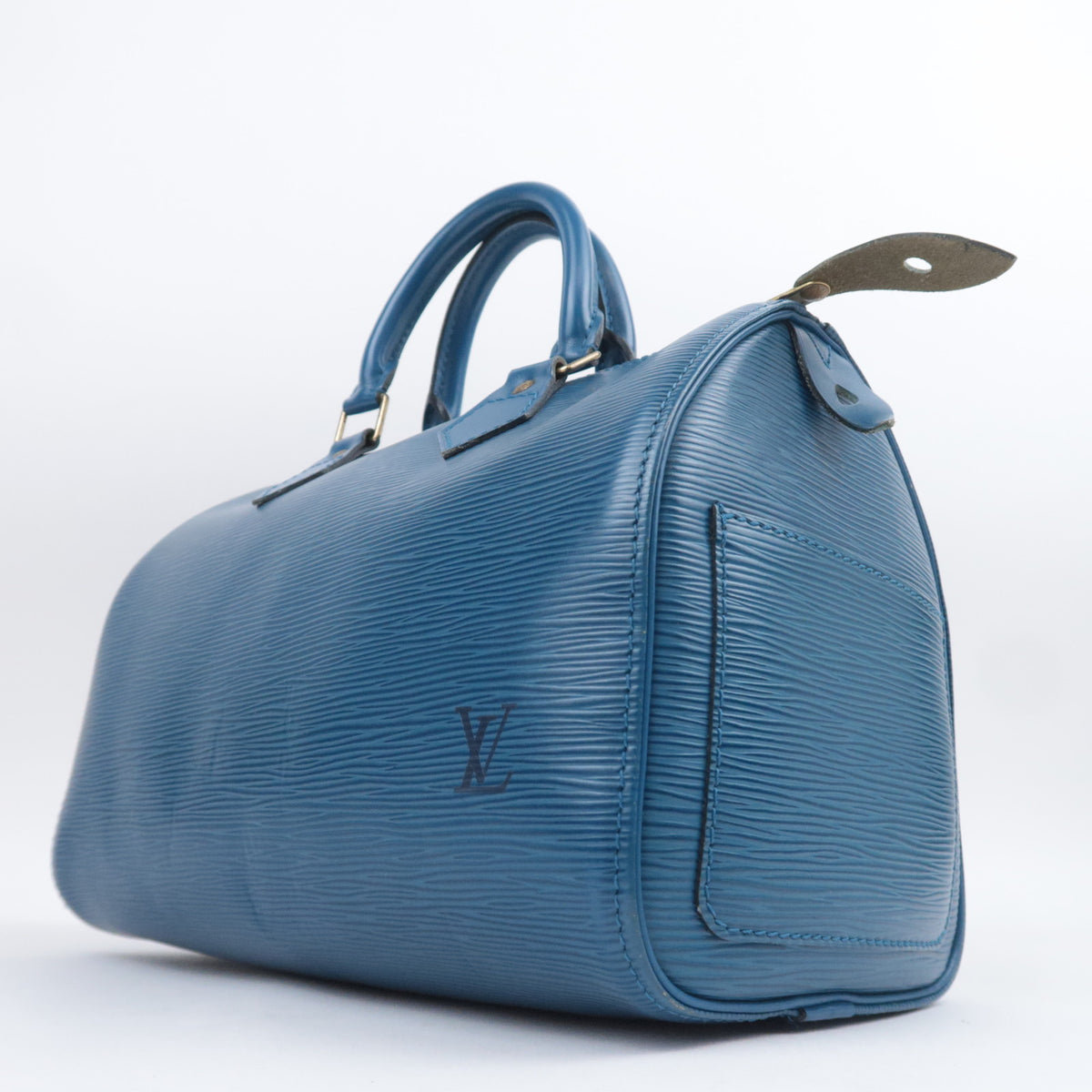 Louis Vuitton Epi Speedy 25 Toledo Blue M43015