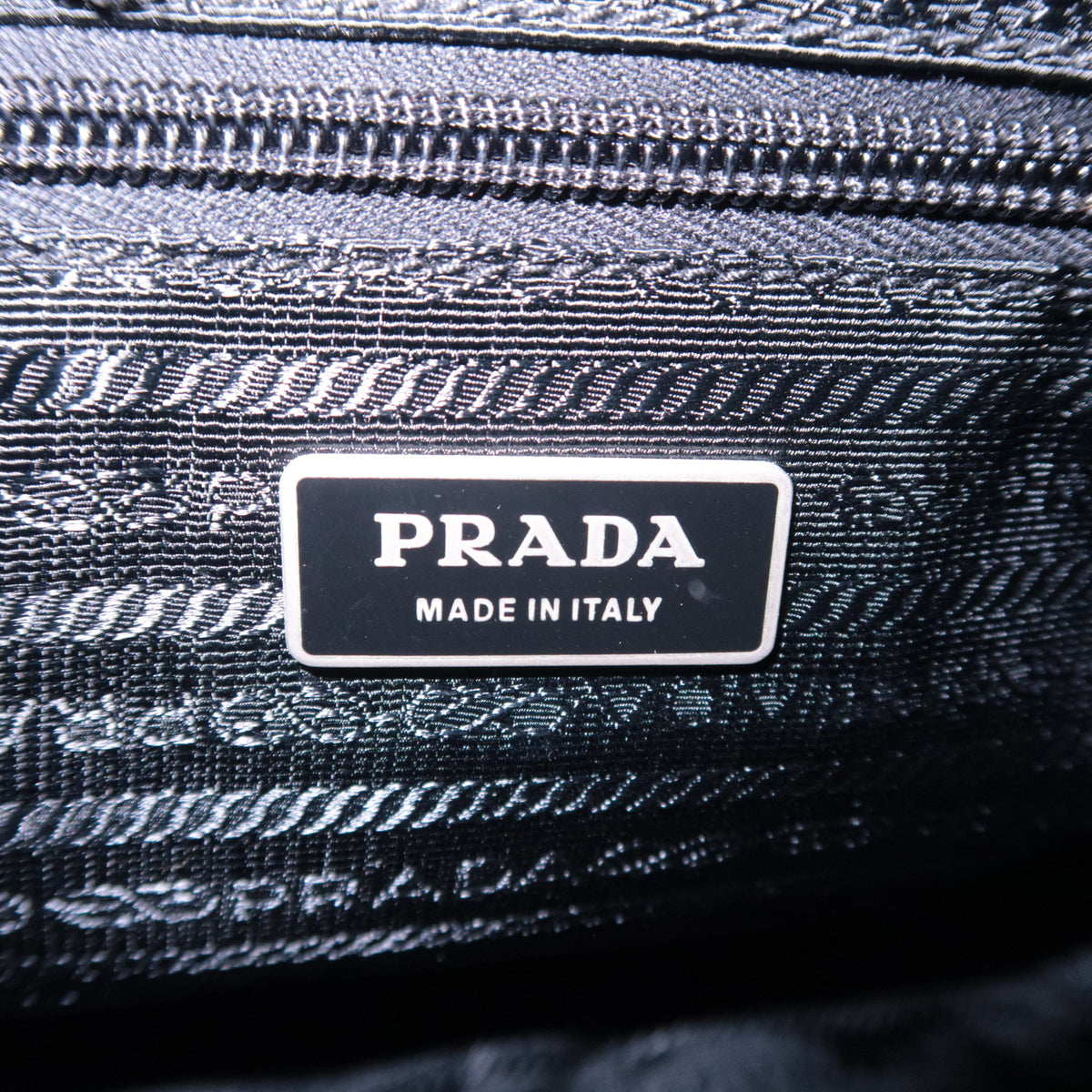 PRADA Nylon Leather Shoulder Bag BT8994