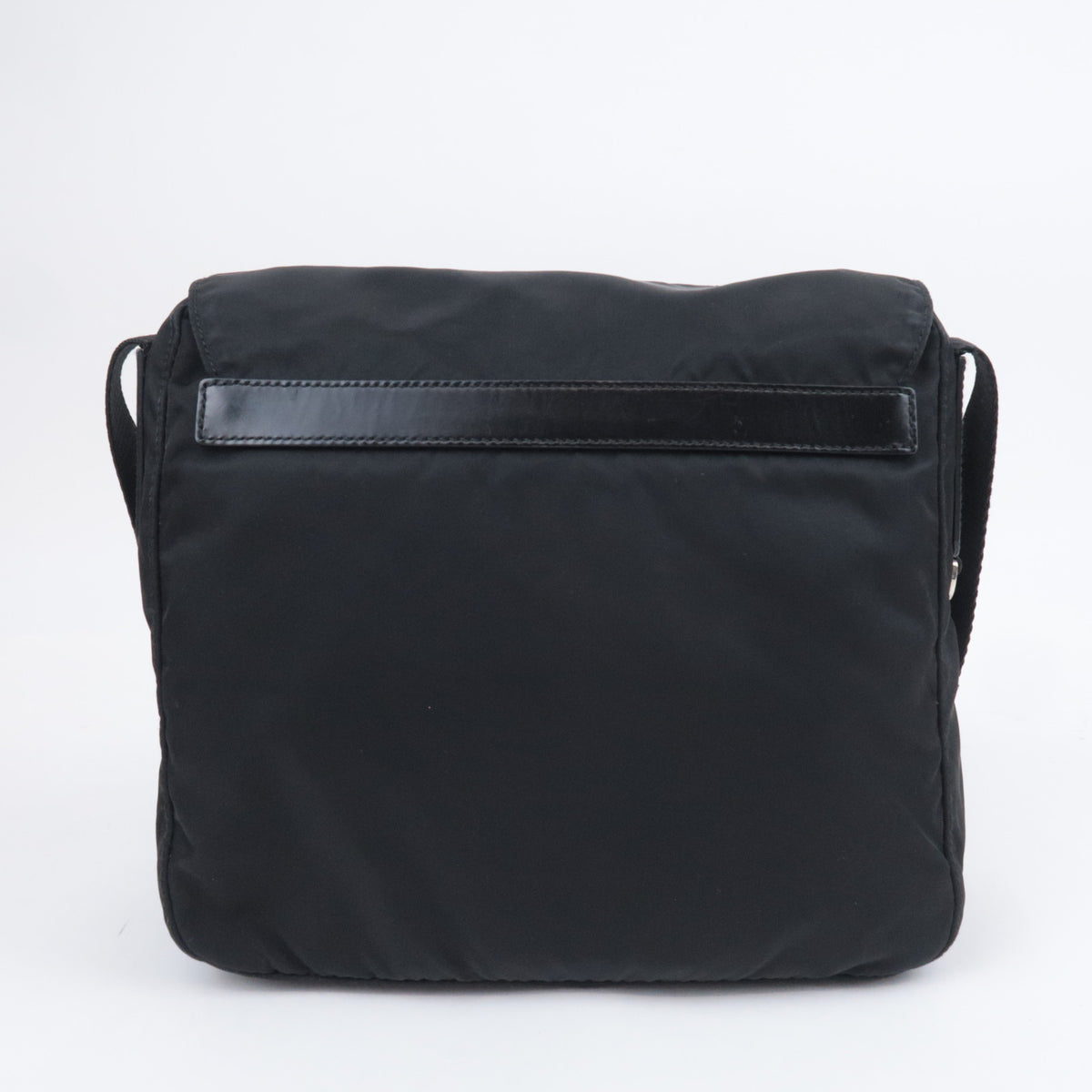 PRADA Nylon Leather Shoulder Bag BT8994