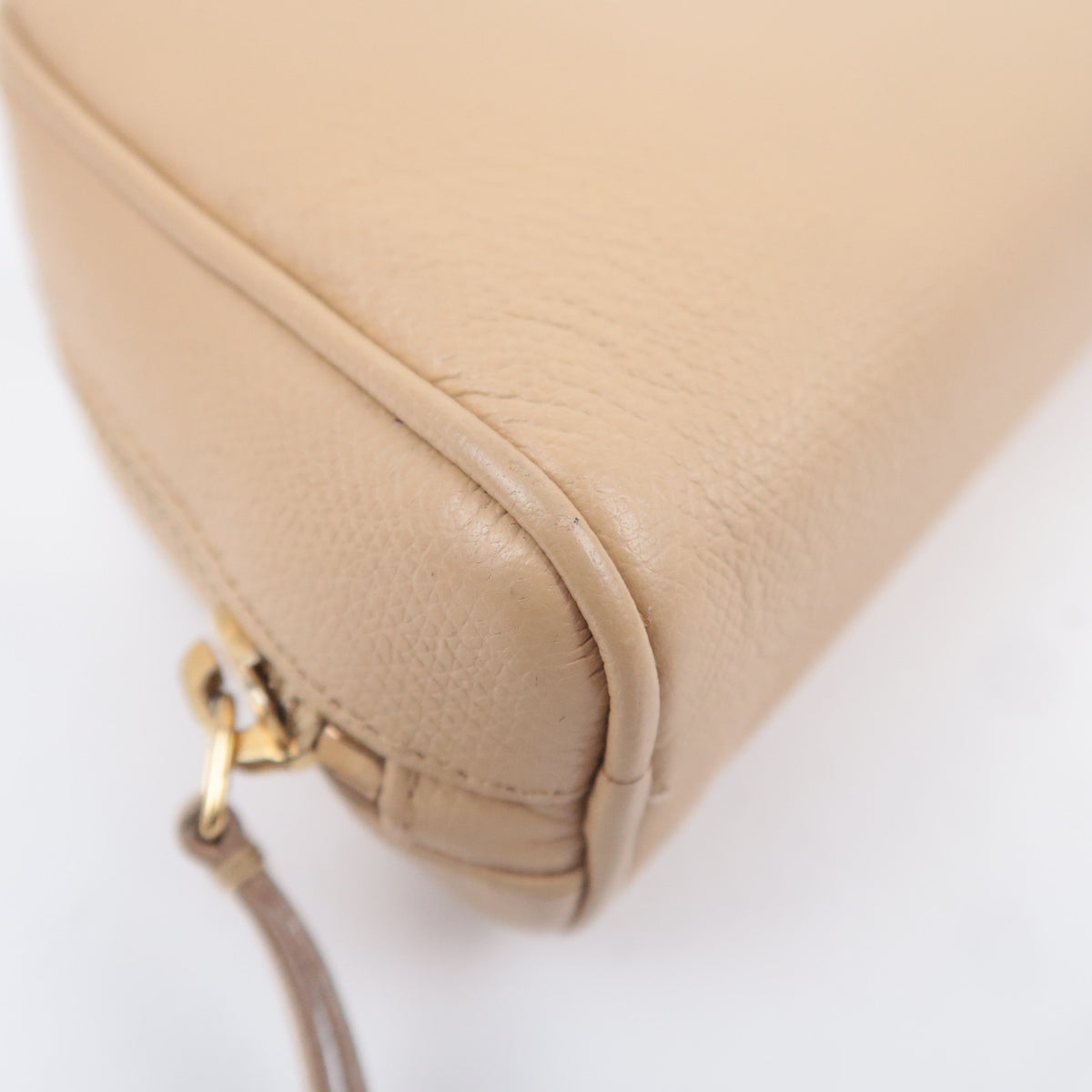 CHANEL Coco Button Small Cosmetic Pouch Caviarskin