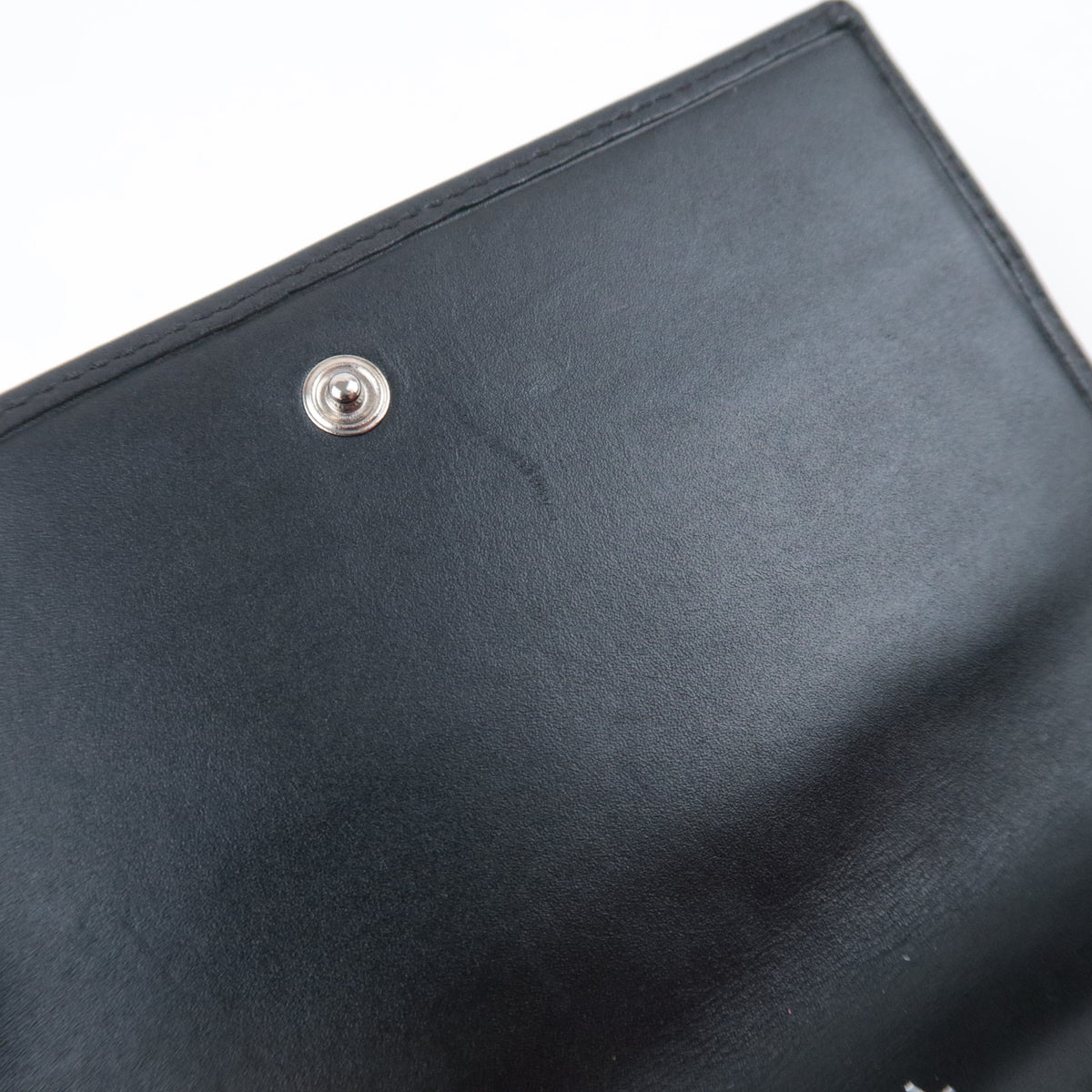 CHANEL Cambon Line Bi-Fold Wallet Lambskin