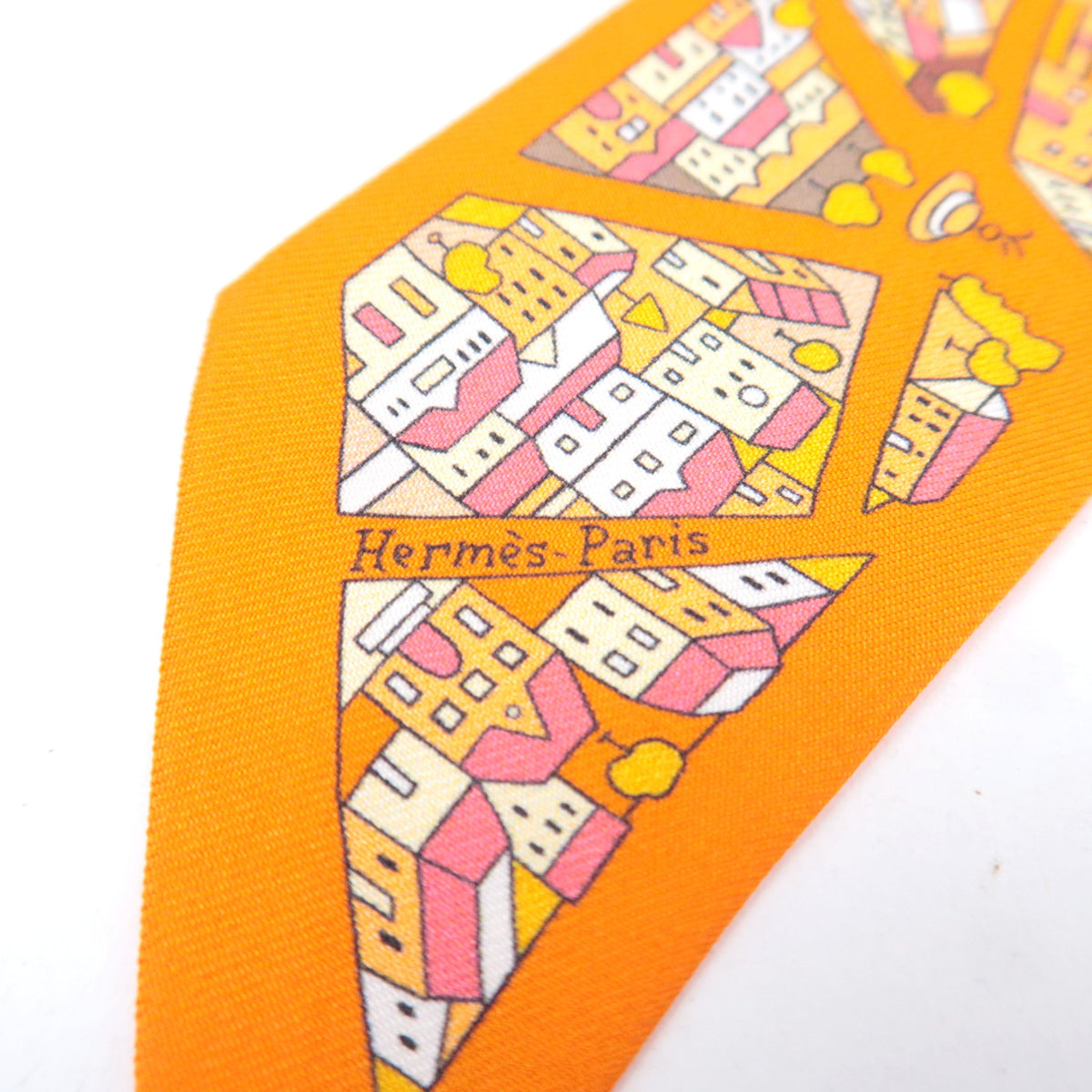 HERMES Twilly Scarf Faubourg 24